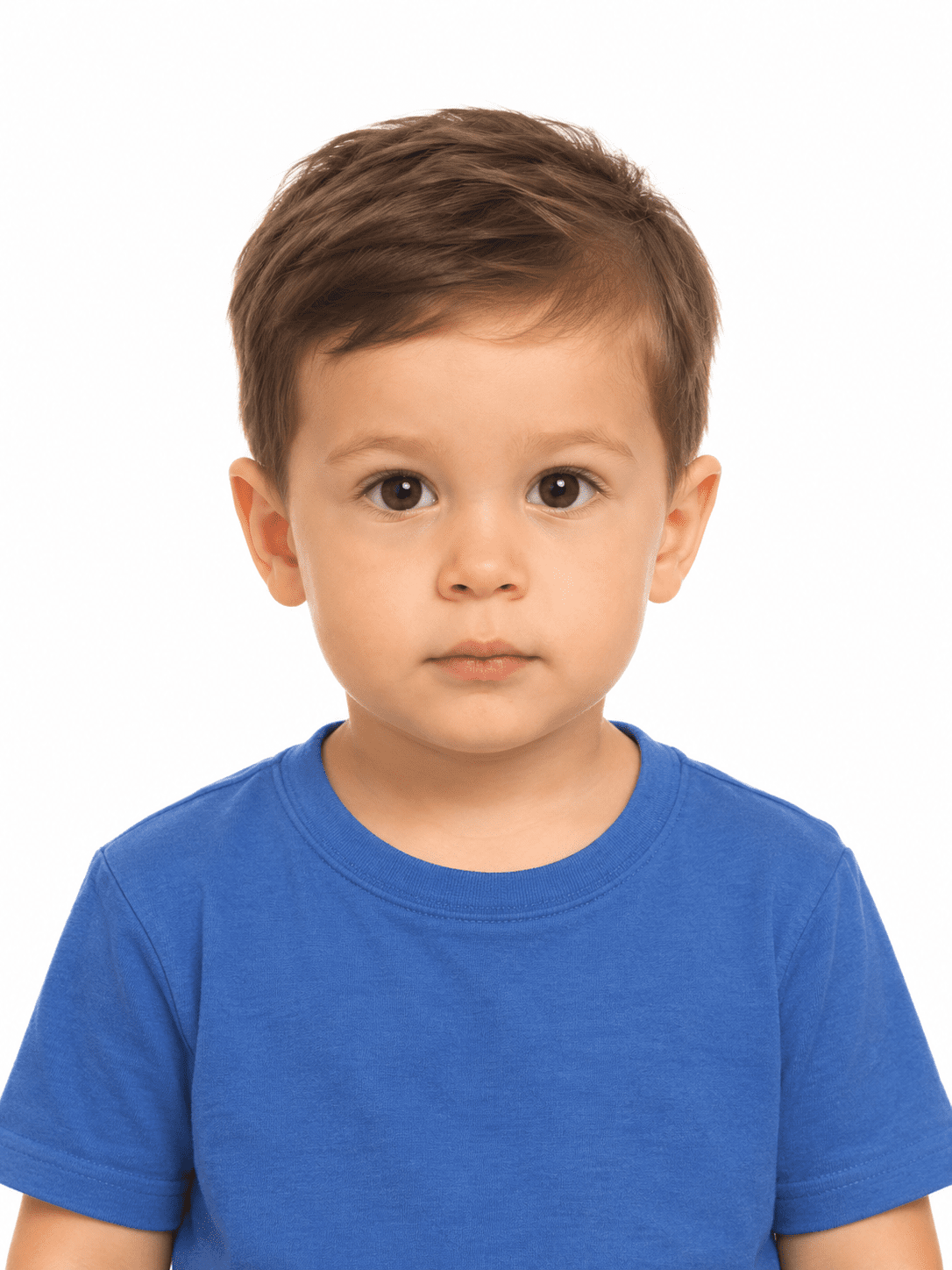 Canadian passport photo for a young child