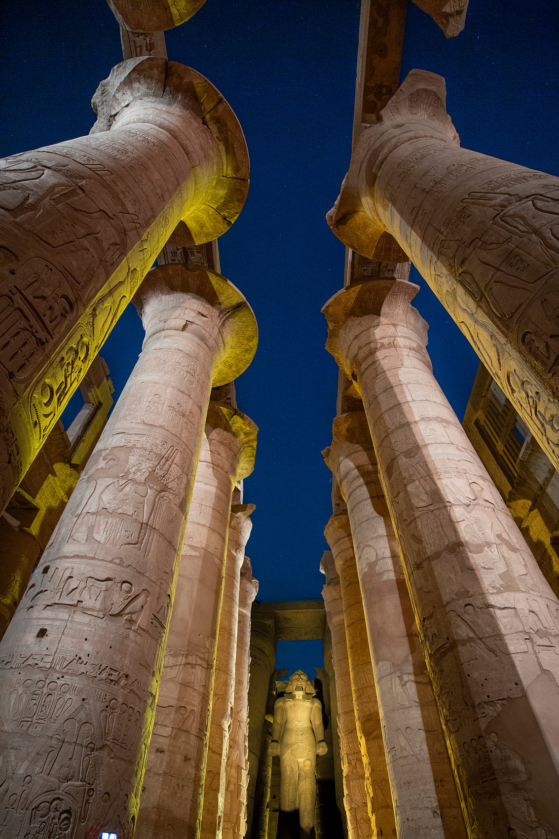 Temple of Karnak at night - Jim Zuckerman photography & photo tours