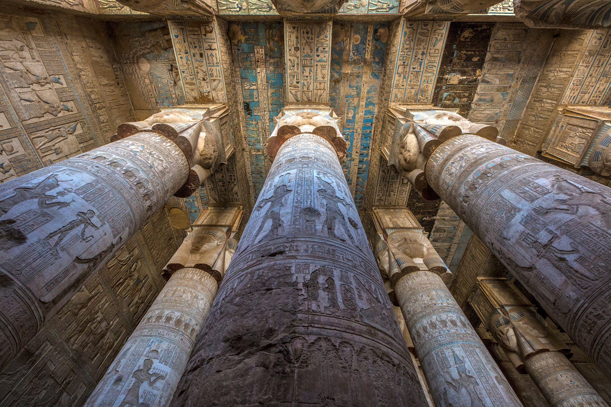 LARGE HAIR CLASP TEMPLES OF DENDARA