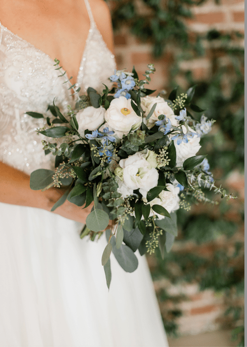 Structured but Natural Bouquet - Eco Chic Blossoms