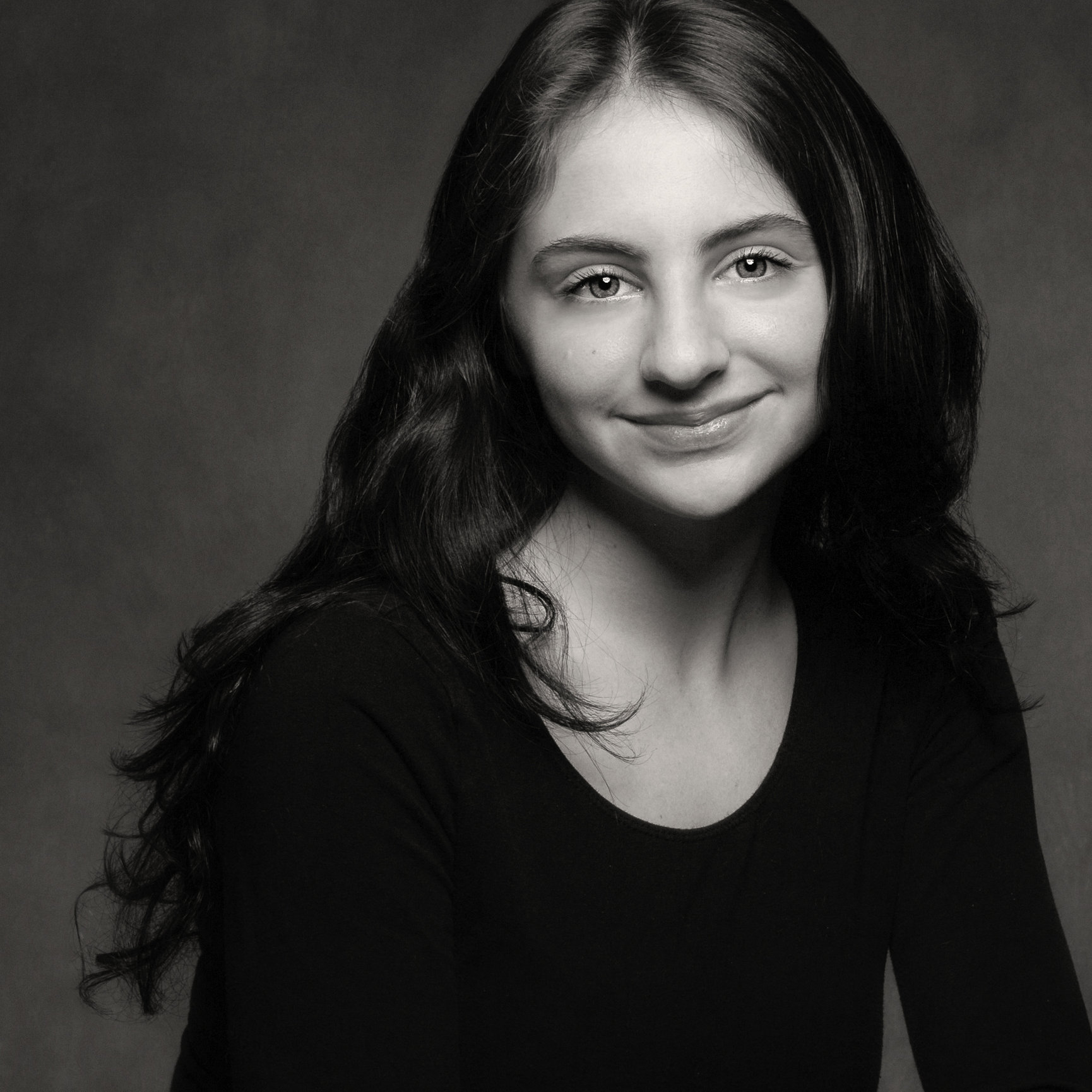 Black & White Studio Portraits Virginia L. S. Freire Photography