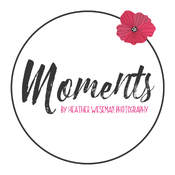 Moments by Heather Weseman Photography Logo