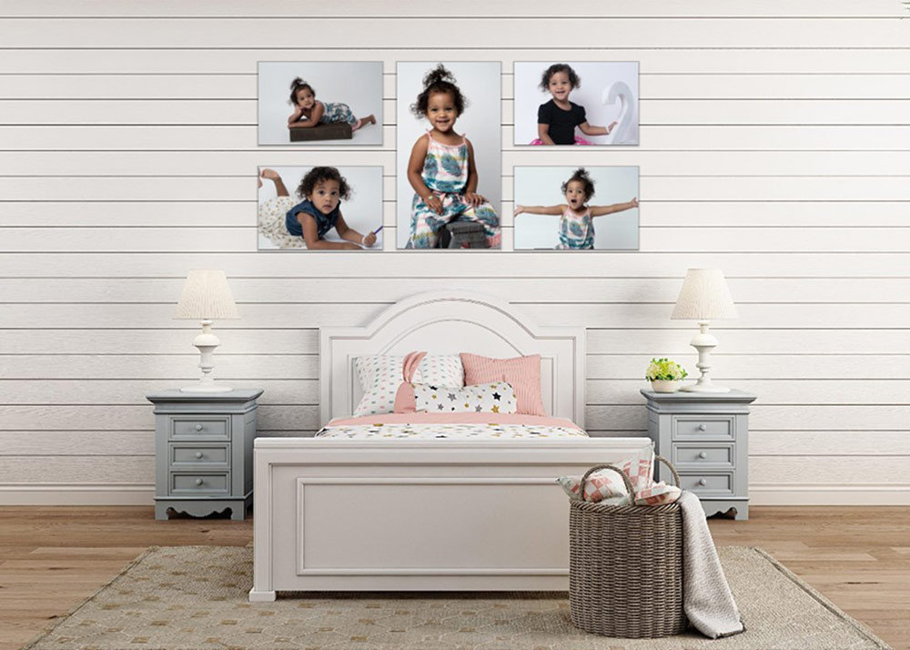 children's portraits, Children Photography Wall Collection