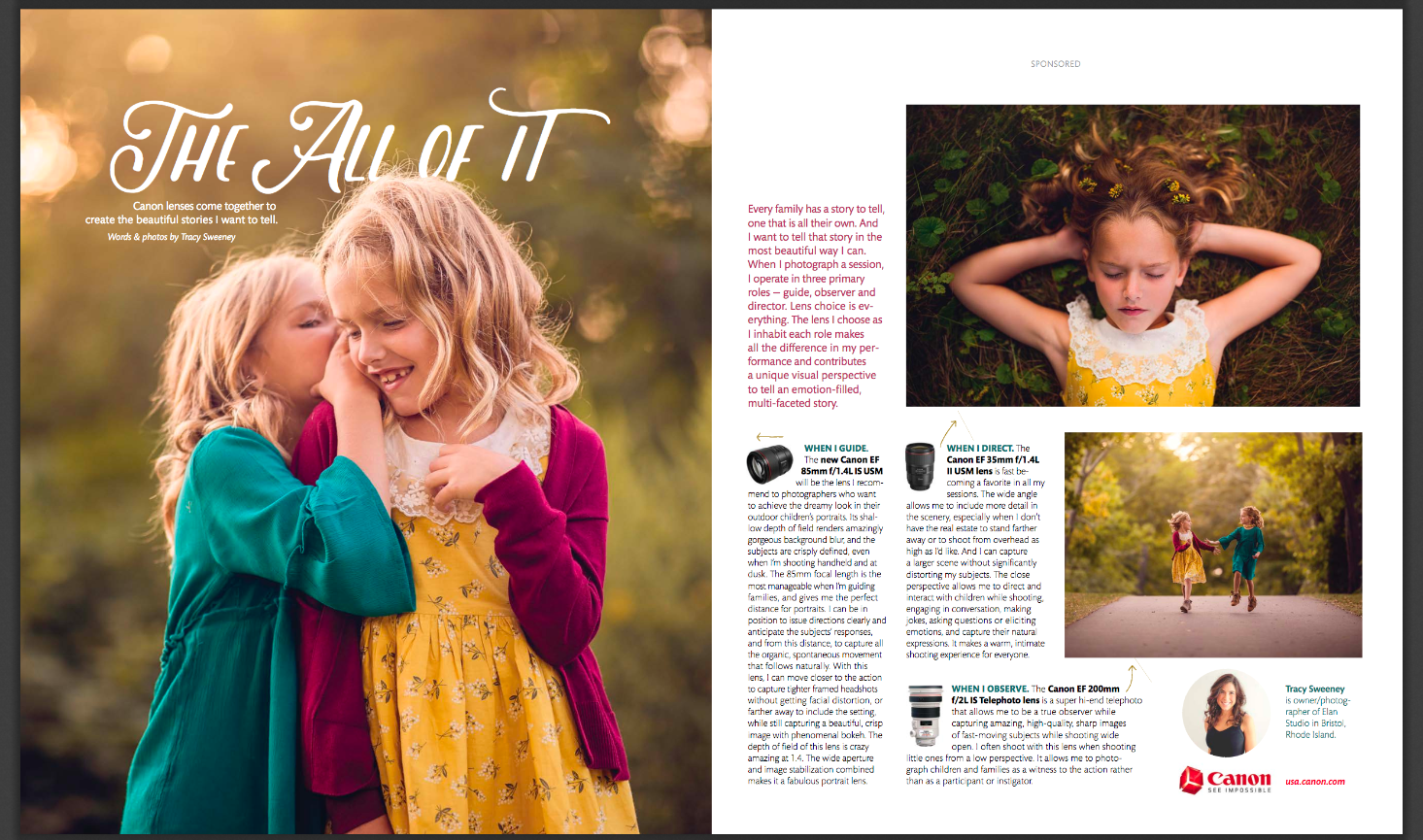 Tracy Sweeney's Essential Gear for Family Photography - KelbyOne Insider