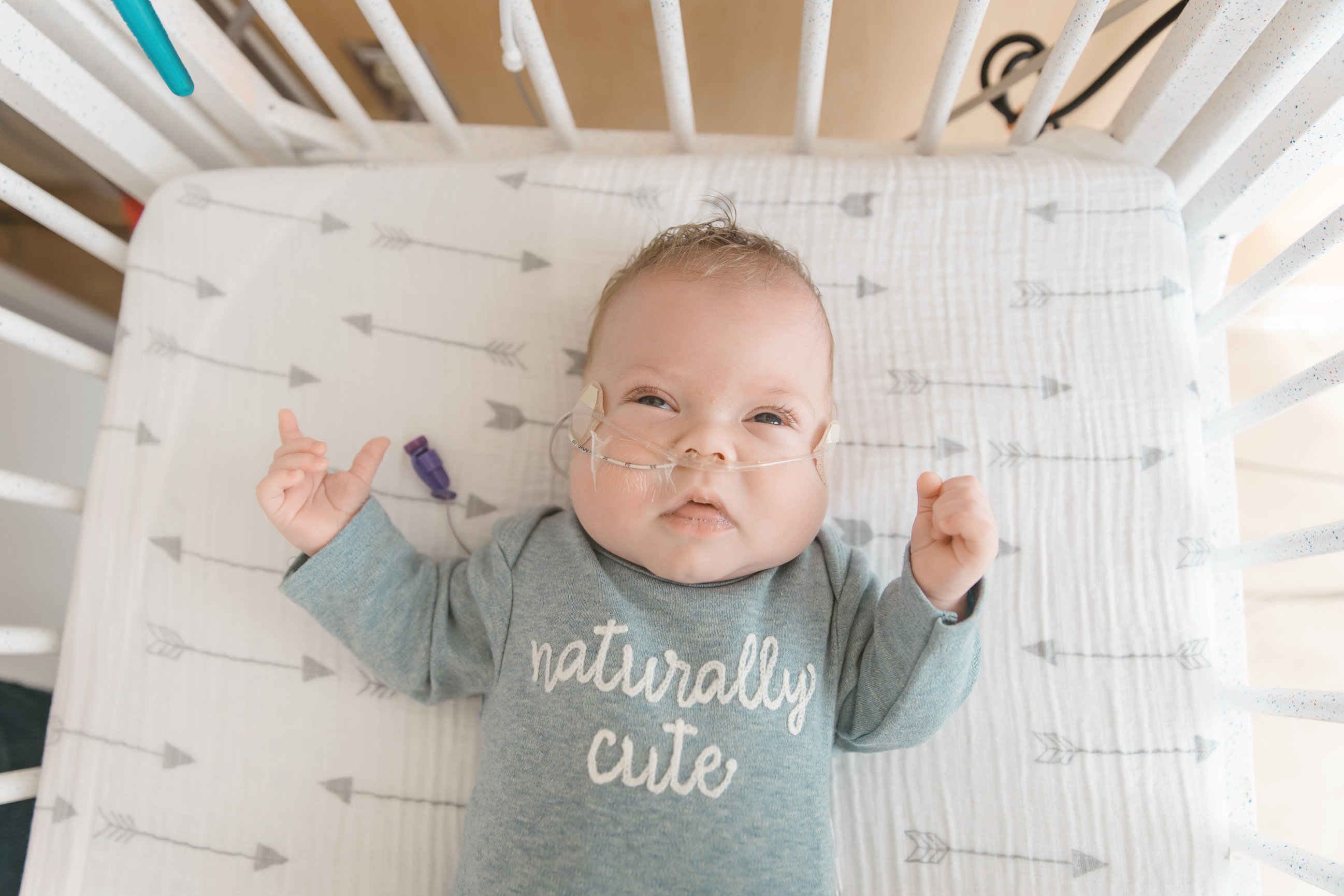 Newborn Photographer in Minneapolis Naturally Cute NICU Babe