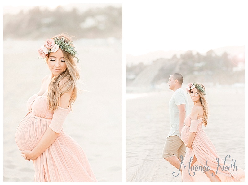 Outdoor Maternity Photography in Los Angeles Newborn Photography Los